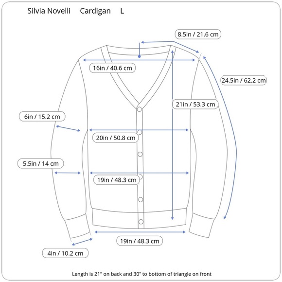 Silvia Novelli Brown Knit Asymmetric Cardigan Fringe Hem Large L - Picture 14 of 15